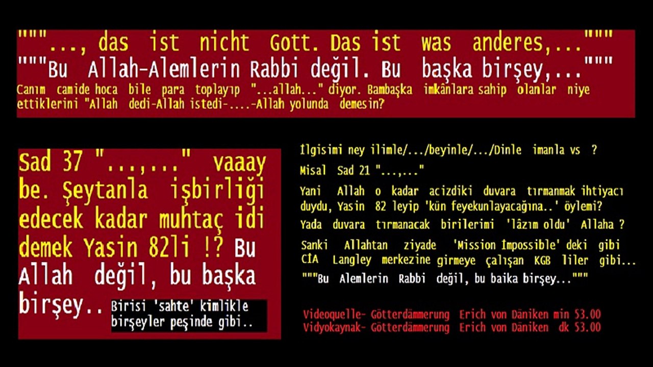 042  das ist nicht gott das ist was anderes...
