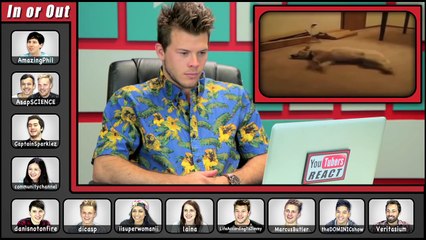 YouTubers React to Try to Watch This Without Laughing or Grinning #2