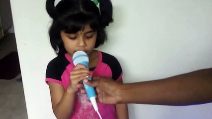 Let it go frozen song by 4 year old