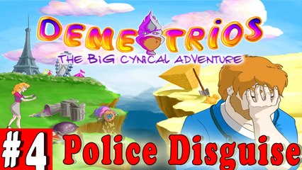 #4| DEMETRIOS The BIG Cynical Adventure Gameplay Walkthrough | Police Disguise | PC Full HD