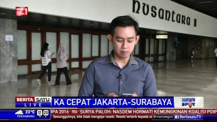 Pemerintah Akan Bangun KA Cepat Jakarta-Surabaya