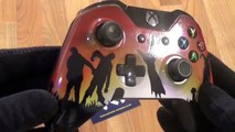Zombie Sunset / Walking Dead airbrushed controller by Extreme Consoles