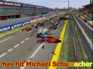 F1 2002 Anthem (very funny) EA Sport games commentary