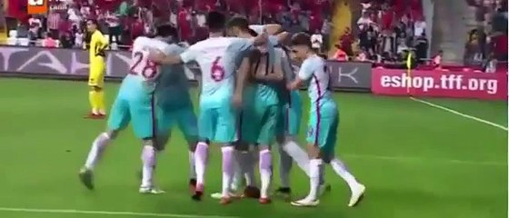 Türkiye 1 0 Karadağ Özet 29 Mayıs 2016 - YouTube