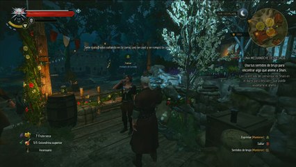 The witcher 3 Hearts of Stone, parte 138, Teniendo sexo con Shini en una barca