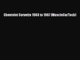 PDF Chevrolet Corvette 1963 to 1967 (MuscleCarTech)  Read Online