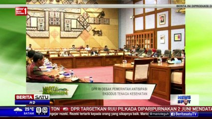 DPR Desak Pemerintah Antisipasi Eksodus Tenaga Kesehatan