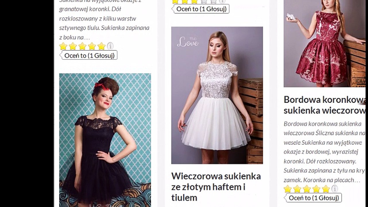 sukienki na wesele