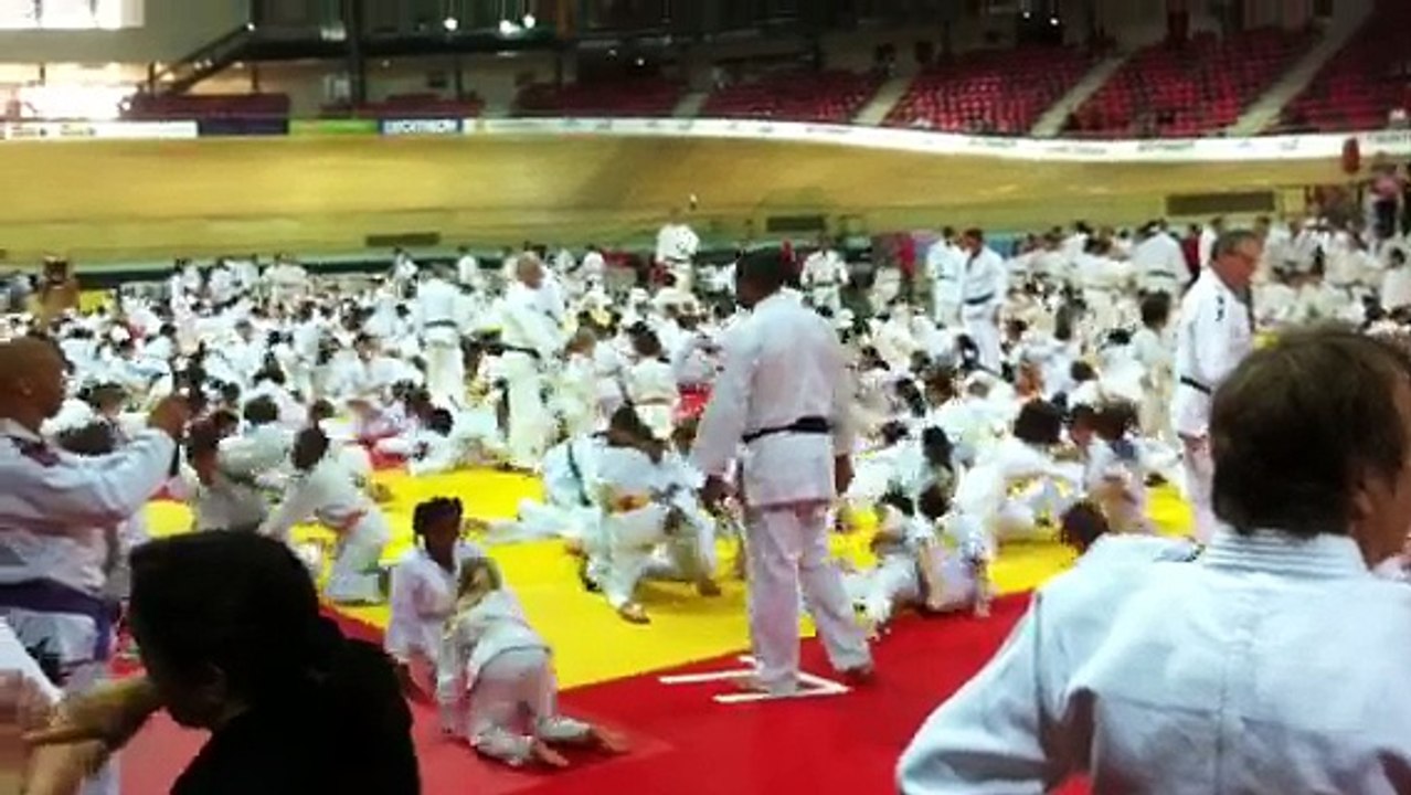 Tournée des Champions , St Quentin en Yvelines : exercices