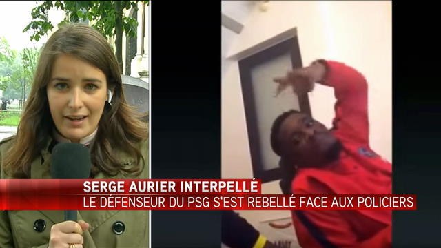 Serge Aurier en garde à vue - Le 30/05/2016 à 10h20