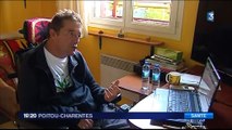 Laurent Puisais fait grève de la faim pour pouvoir soulager sa sclérose en plaques avec du cannabis médical (2016) (FR)