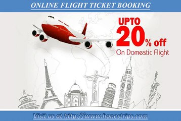 Domestic Flight tickets at lowest price !!