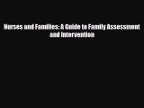 PDF Nurses and Families: A Guide to Family Assessment and Intervention PDF Book Free