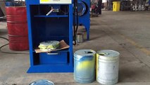 Enerpat automatic push bag paint bucket crusher