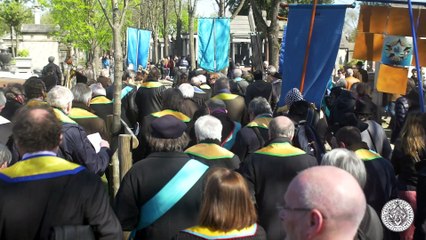 Rassemblement du 1er mai 2016 organisé par le Grand Orient de France et les Obédiences amies