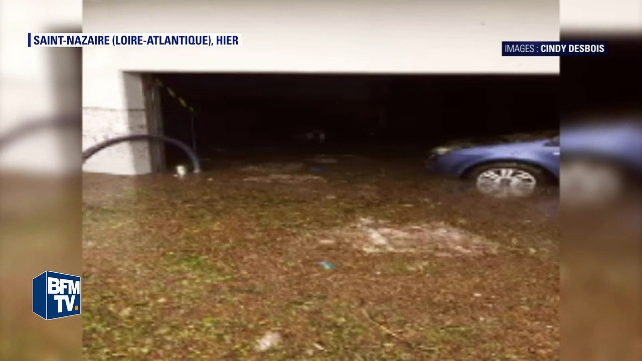 La France sous une pluie diluvienne