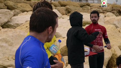 Sup: Angibaud, Delpéro et Carpentier en Bleu - Euskadi Surf TV