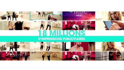 Newcast Zenith Optimedia et TF1 Publicité pour Fitbit - "Fitbit Choré" - octobre 2015