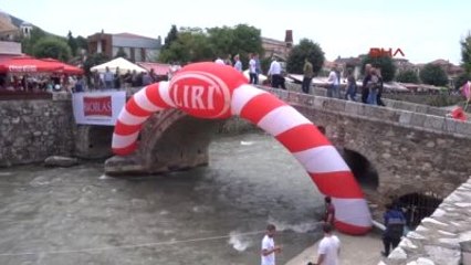 Kosova'da 12'ncisi Düzenlenen 'Şambrel Rafting'e Yoğun İlgi