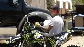 Motorcycle daredevil Kyle Loza trains for X Games - 2011-07-26