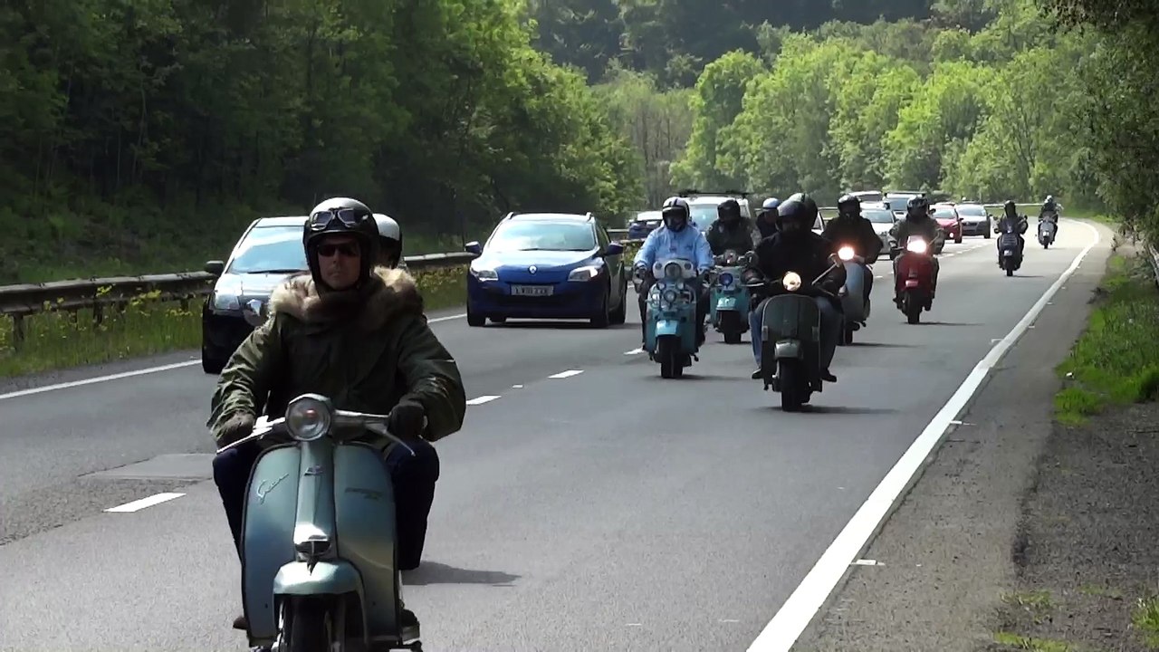 South Wales Scooterists - Llangorse Lakes Rideout 2 (29/5/2016)
