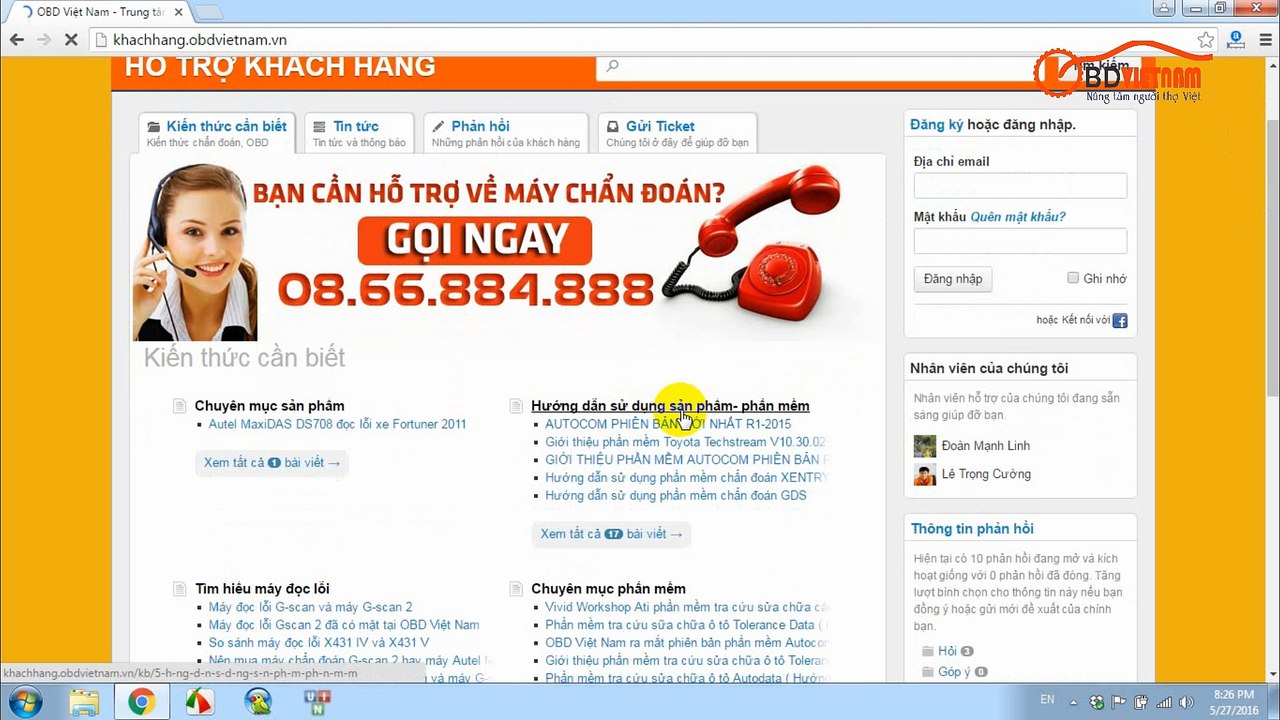 Update phần mềm Autocom R1 2015 như thế nào