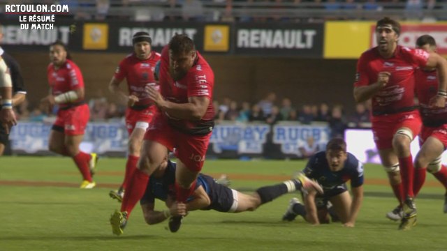 Résumé Montpellier - Toulon TOP14 J25