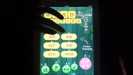 Word Jigsaw Puzzle Game for iPhone_iPad by Arth I-Soft