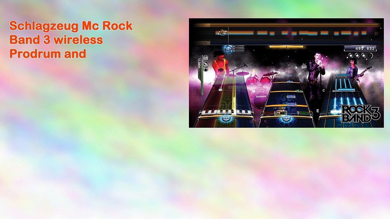 Schlagzeug Mc Rock Band 3 wireless Prodrum and