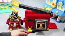 Робокар Поли Игрушки мультфильмы про машинки 로보카폴리 로이 변신기지세트 Robocar Poli Toy