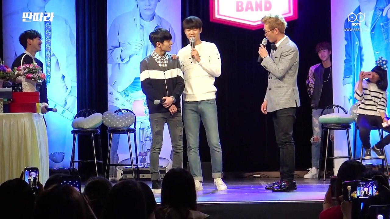 160530 HD 1st mini fan meeting tantara  band of actors _Minhyuk
