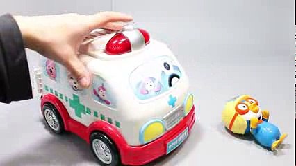 뽀로로 말하는 병원놀이차 장난감 Pororo Toys мультфильмы про машинки Игрушки