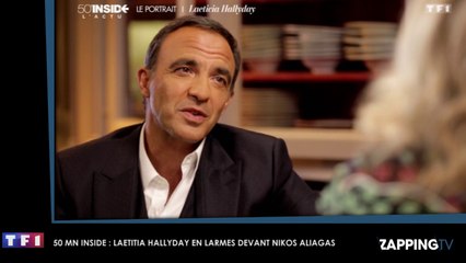 50 mn inside : Laetitia Hallyday fond en larmes devant les images de l'adoption de sa fille (Vidéo)