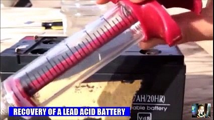 RECOVERY OF A LEAD ACID BATTERY