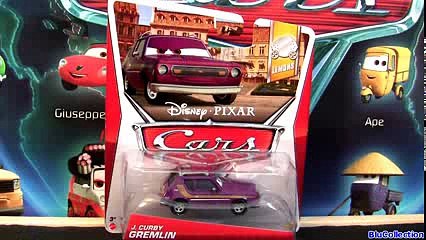 Cars 2 J. Curby Gremlin From Lemons Series Edition 2013 Disney Pixar Diecast toys review