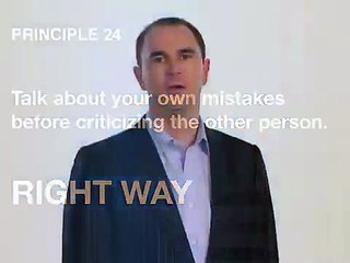 Dale Carnegie's Secrets of Success: #24 Talk About Your Mistakes Before Criticizing Others