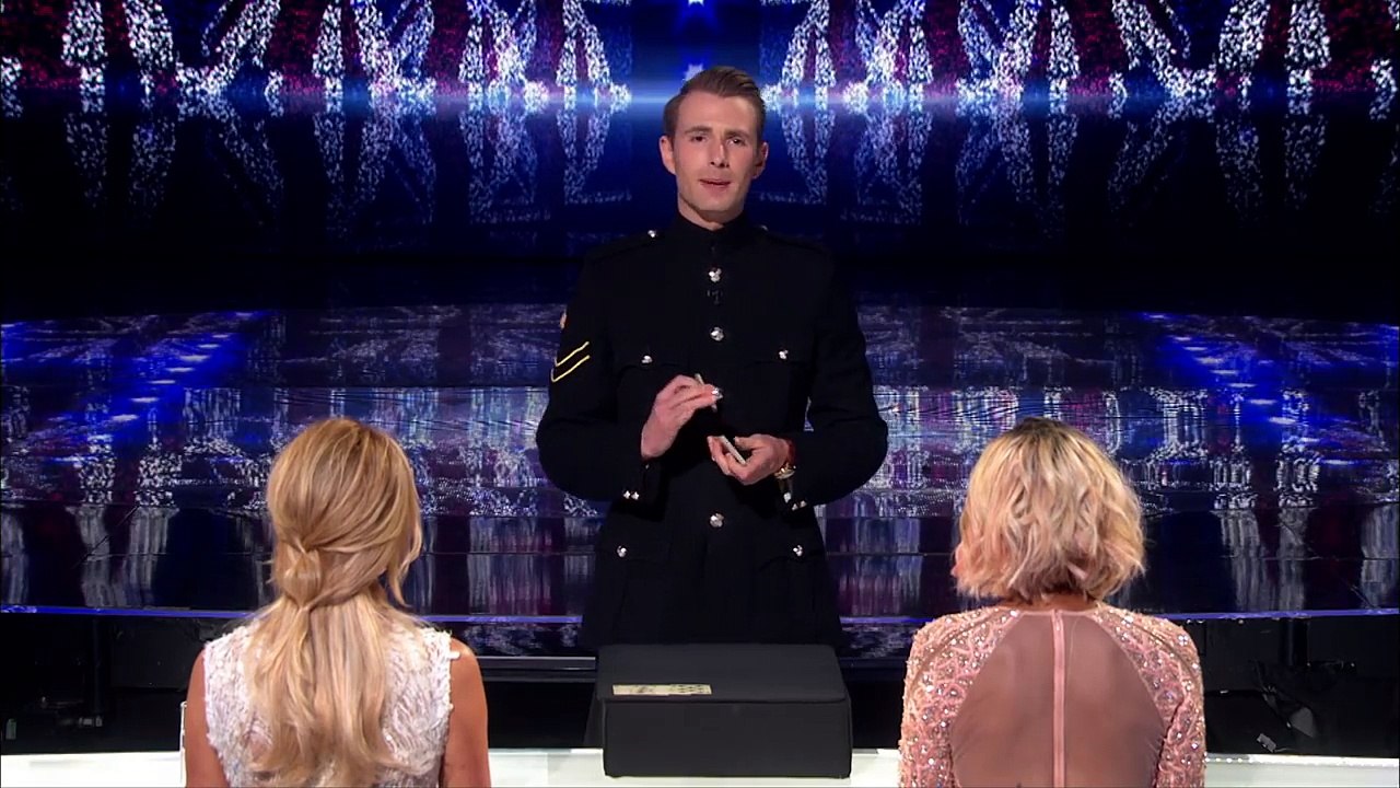 Military magic man Richard Jones we salute you Grand Final Britain’s Got Talent 2016
