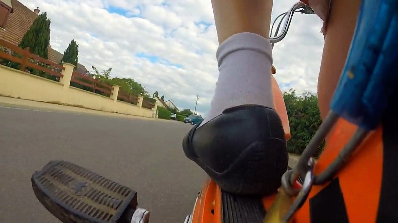 La p'tite fait du sport extrême