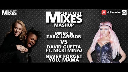MNEK & Zara Larsson VS David Guetta ft. Nicki Minaj - Never Forget You, Mama (Mashup)