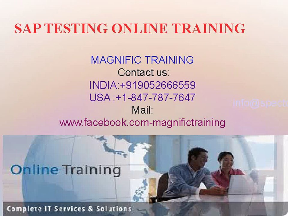 Sap_Testing_Online_Training_in_USA