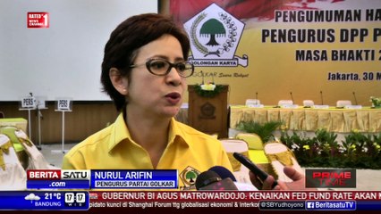 Pelantikan Setelah Pengumuman Hasil Formatur Kepengurusan Golkar