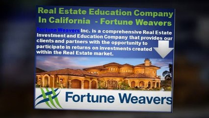 Real Estate Education Company In California