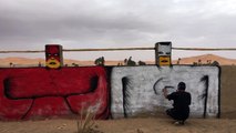 David Choe Painting in the Sahara