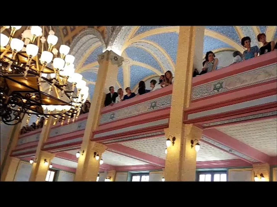 EDİRNE SİNAGOGUNDA DÜĞÜN