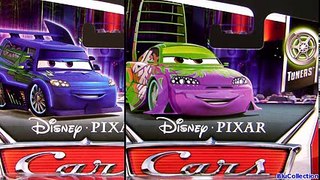 Cars 2 Krate Rainson-Wash, Body Shop Ramone Paint Spray, DJ with Flames Wingo Flames Disney Pixar