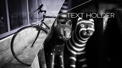 слайдшоу-презентация (линии/минимализм)