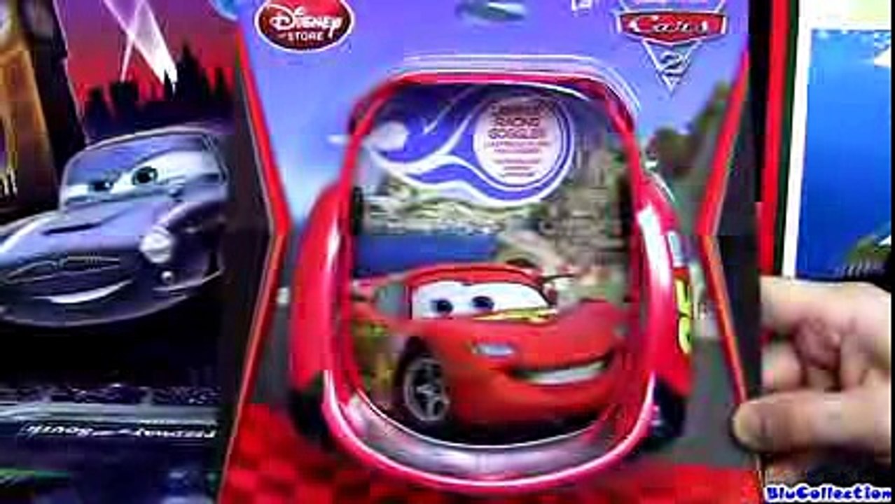 Cars 2 Light up Racing Goggles Mcqueen Disney Hudson Hornet Piston Cup shades