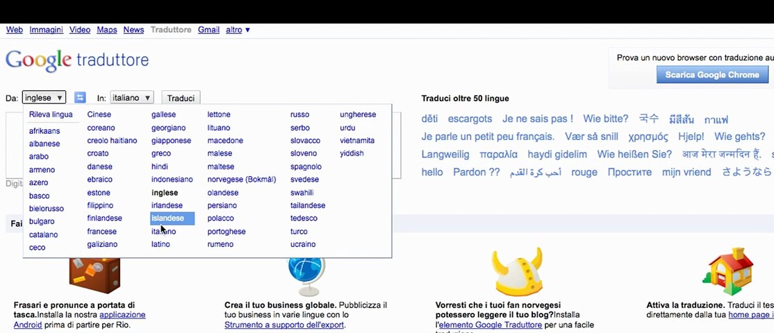 Traduttore: Come funziona Google Translate per tradurre tutte le lingue? -  video Dailymotion