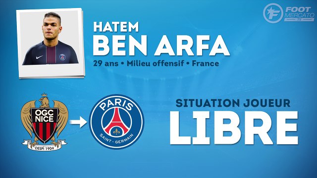 Officiel : Hatem Ben Arfa rejoint le PSG !