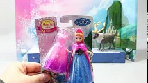 겨울왕국 엘사 Disney Frozen Elsa Anna princess Magic Clip Dolls dresses Toy